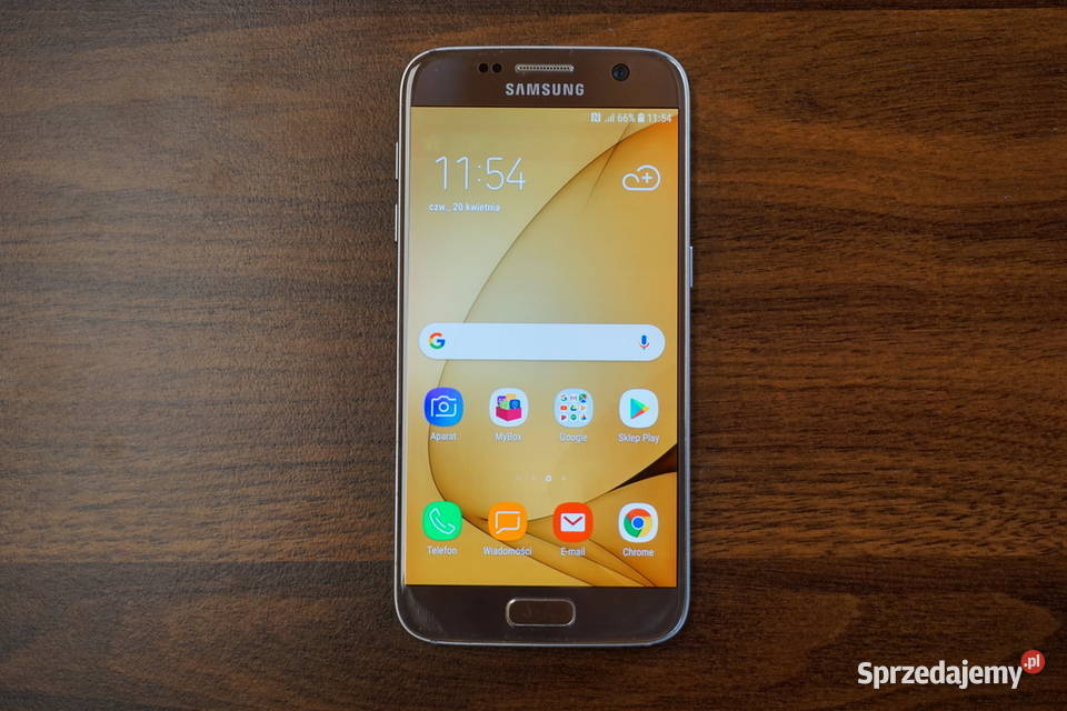 SAMSUNG Galaxy S7 SMG930F 32GB Gold Platinum Elektronika Sosnowiec