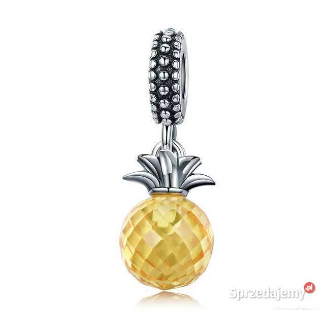 Charms Moments zawieszka Pandora ananas fasetka mazowieckie Warszawa sprzedam