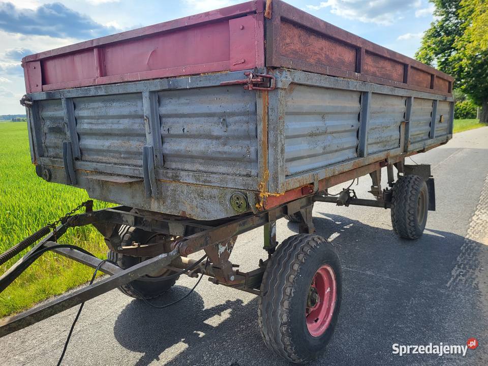 Przyczepa rolnicza wywrotka Sanok D 45 Autosan D kujawsko-pomorskie Osięciny