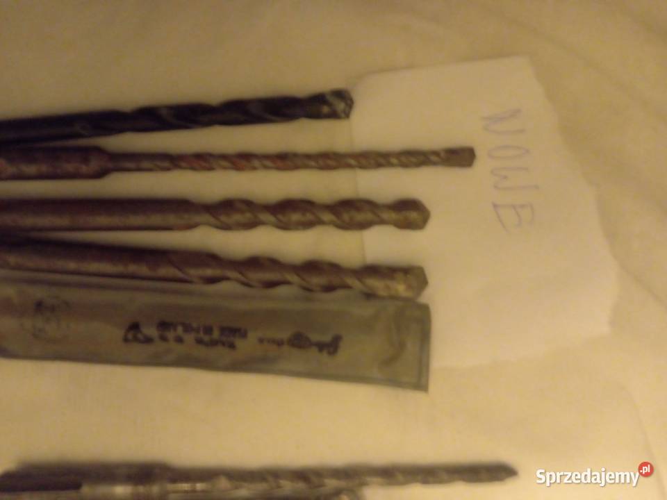 Wiertła 21 sztuk 4 nowe głowica Bosch dwa Wrocław