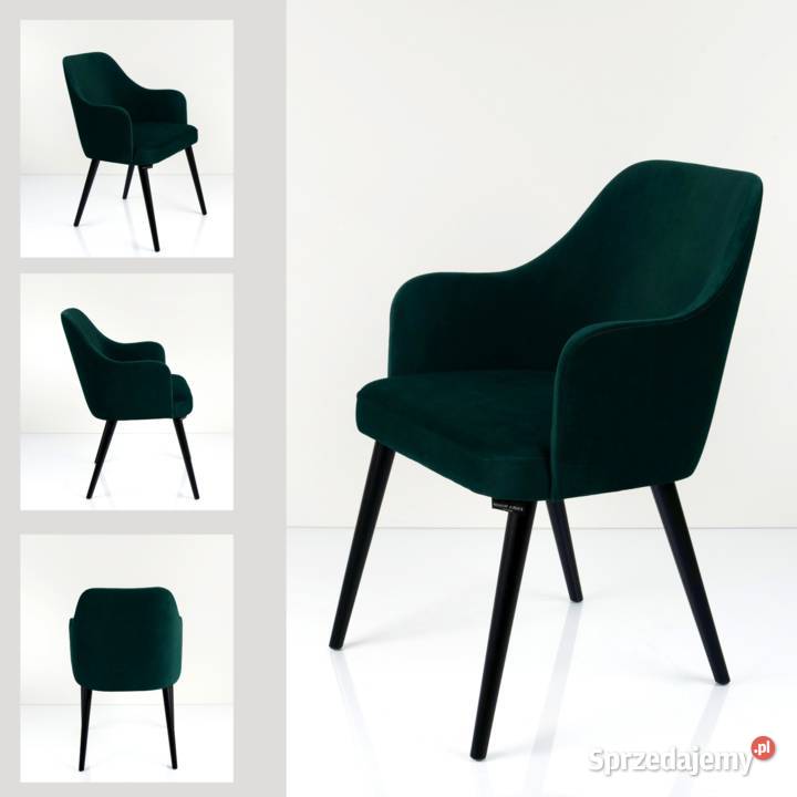 Krzesło DELUXE prosto od producenta EMRA WOOD RK-9 Zielony B