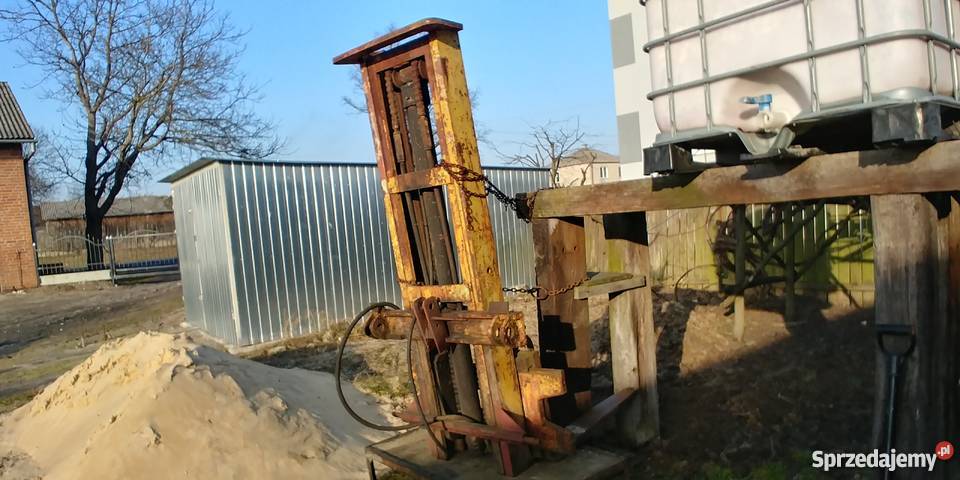 Maszt hydrauliczny do ciągnika most podnosnik nieuszkodzony Bełżyce sprzedam