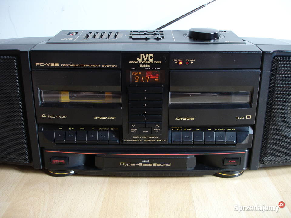 Radiomagnetofon JVC PCV88 Zielona Góra sprzedam