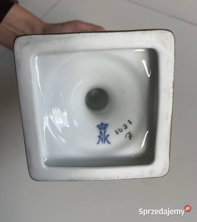Wazon Amfora Moosrose vintage Porcelana i szkło Toruń sprzedam