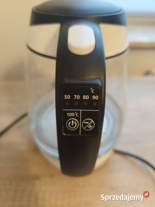 Szklany czajnik elektryczny IdeenWelt LED 17l