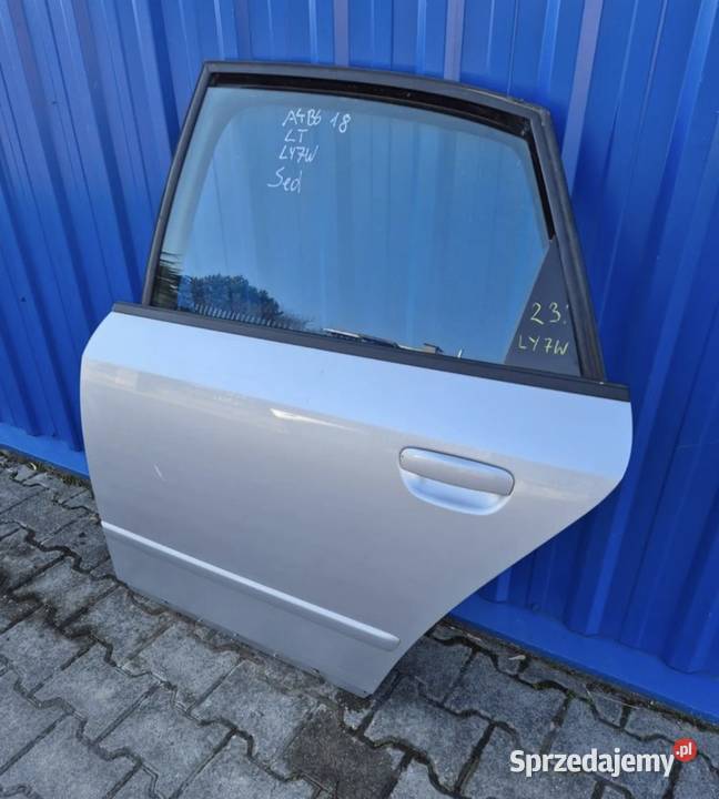 23 DRZWI TYŁ LEWY TYLNE LEWE AUDI A4 B6 SEDAN sprzedam