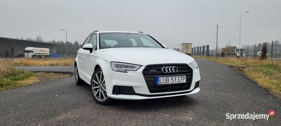 Audi A3 8V FL 40 TFSI S Tronic Quattro lubelskie Lublin sprzedam