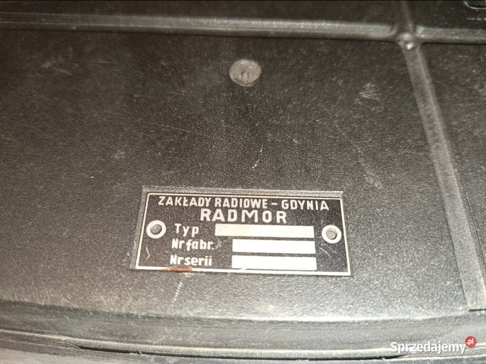 Głośnik w obudowie RADMOR oryginał Września