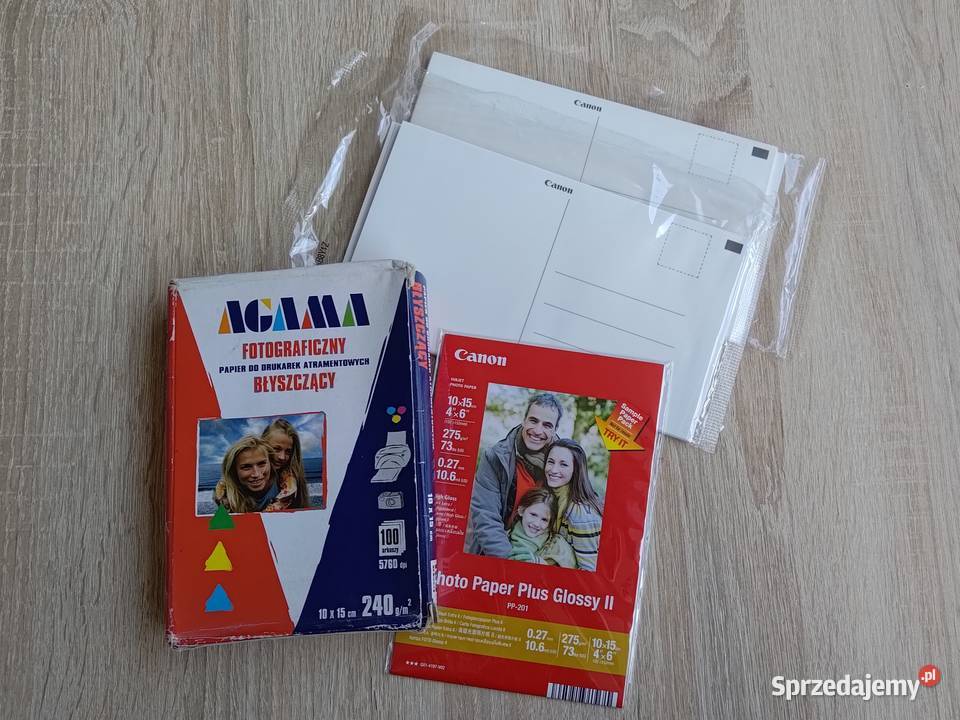 Papier fotograficzny błyszczący gruby 240275gm śląskie Katowice