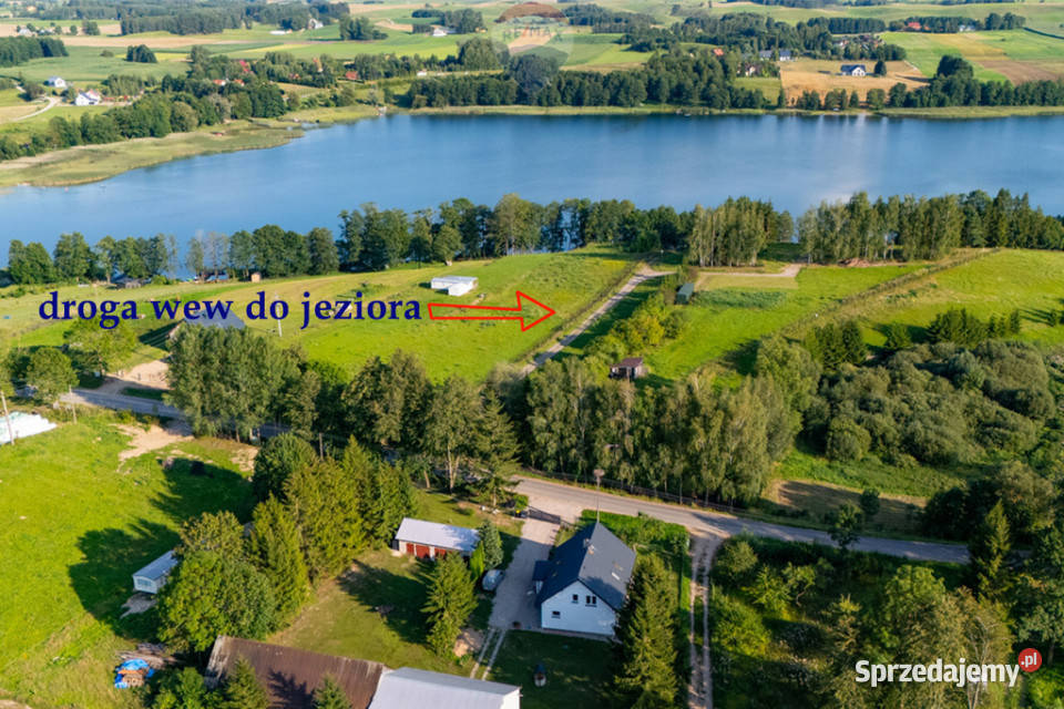 Wyjątkowa działka jeziorem Przejma Mała