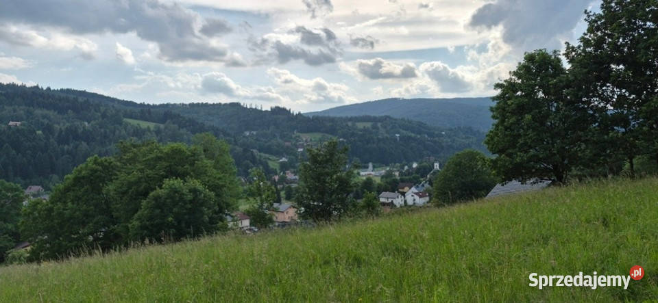 Widokowa działka odkryj spokój w Beskidach Sprzedaż Brenna sprzedam
