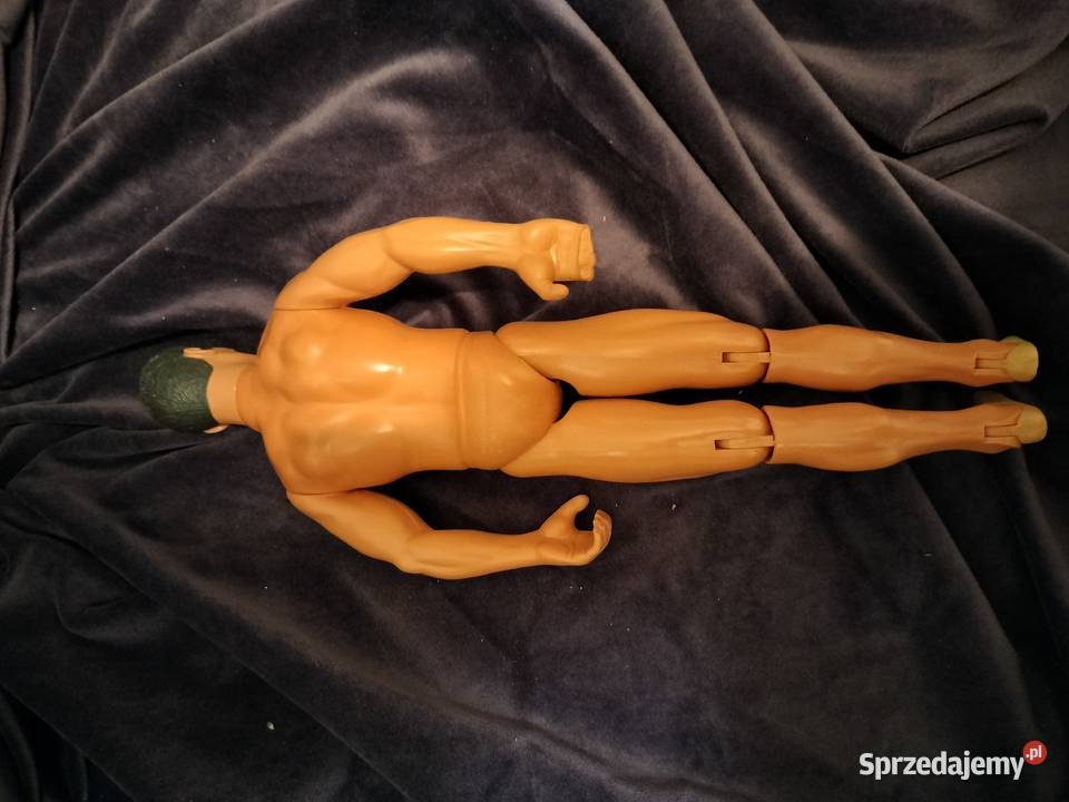 Plastikowa lalka kulturysta wojownik Hasbro 1997 Pozostałe Choszczno
