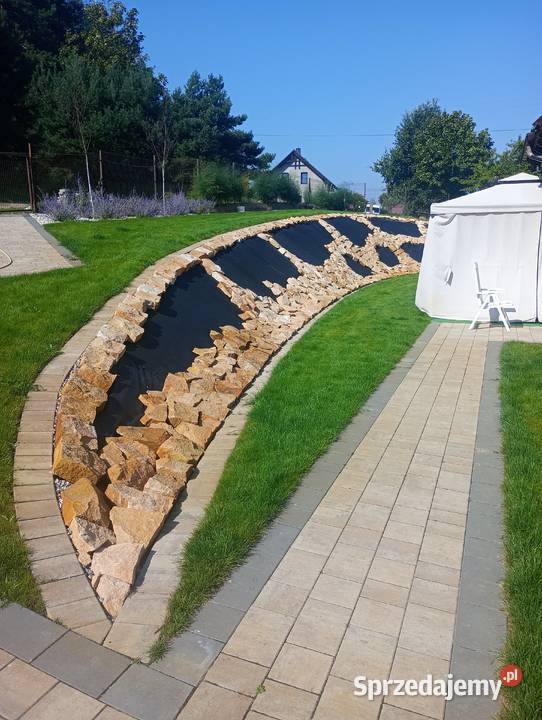 Płaski kamień ogrodowy na murki skalniak murowy Wielgomłyny