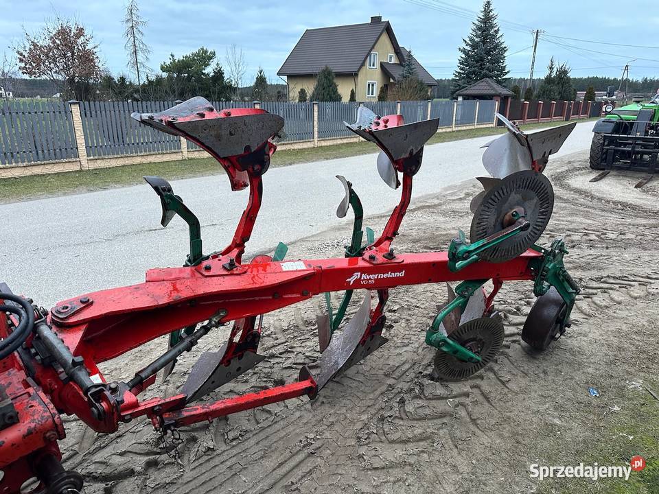 Pług Kverneland VD 85 3 skibowy obrotowy nieuszkodzony Kuzie