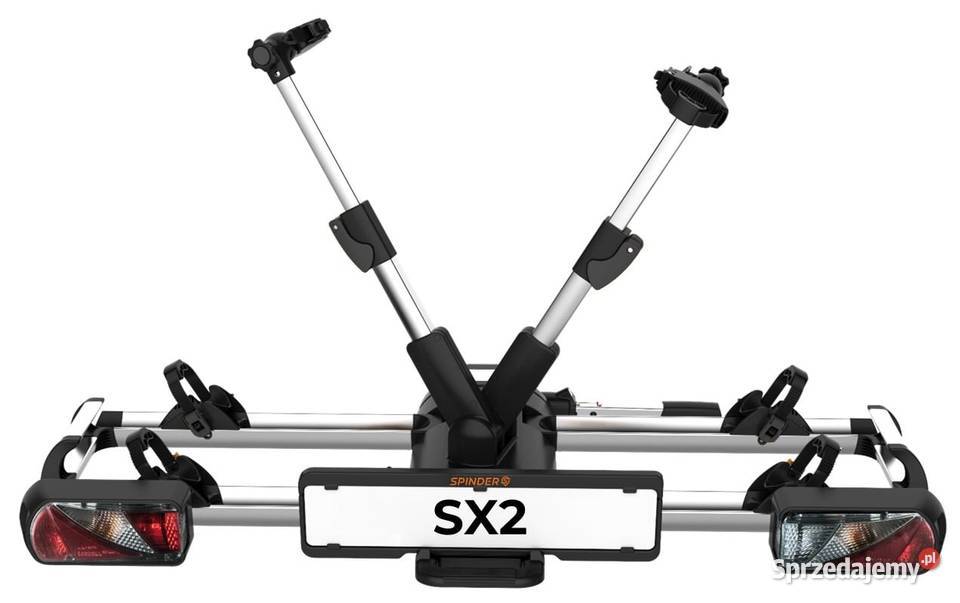 Bagażnik platforma na HAK 2 rowery SPINDER SX2 | Składany