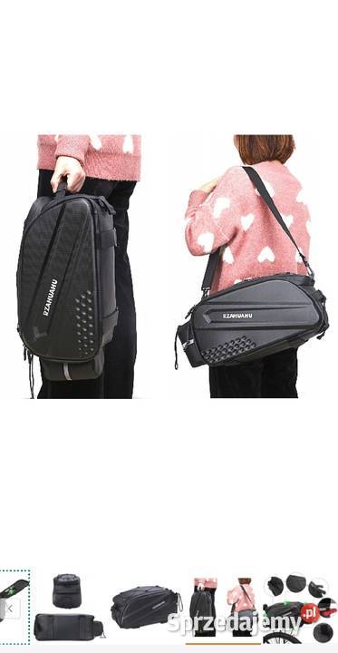 Sakwa rowerowa tylna 10L TORBA NA BAGAŻNIK małopolskie Andrychów