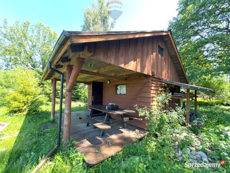Działka 2300 m z linią brzegową rzeki Mazury