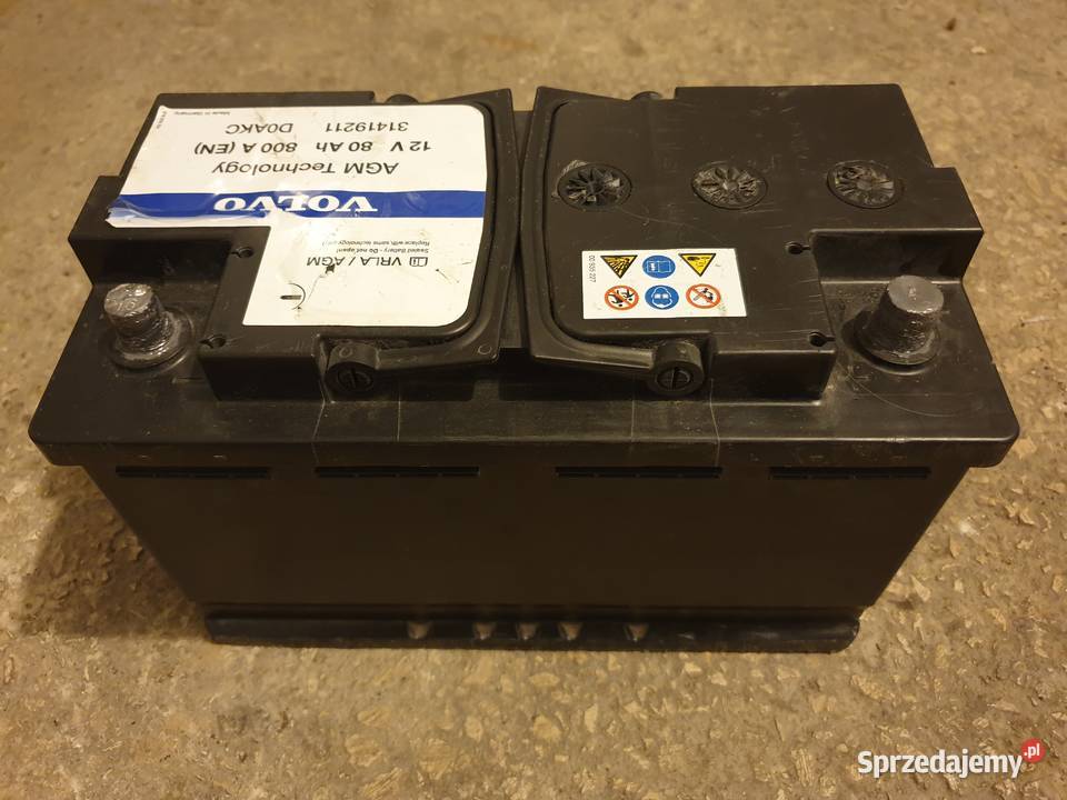 Akumulator AGM 12V80Ah 800A Oryginał Volvo Radom