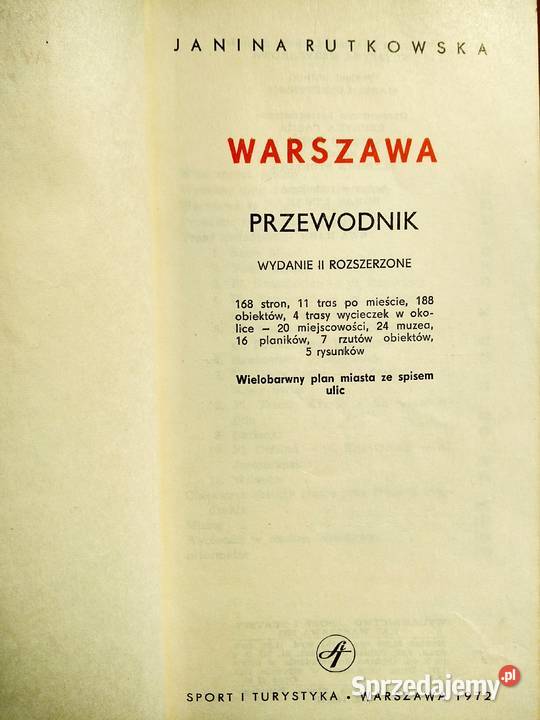 Warszawa przewodnik książki antykwaryczne Bródno mazowieckie