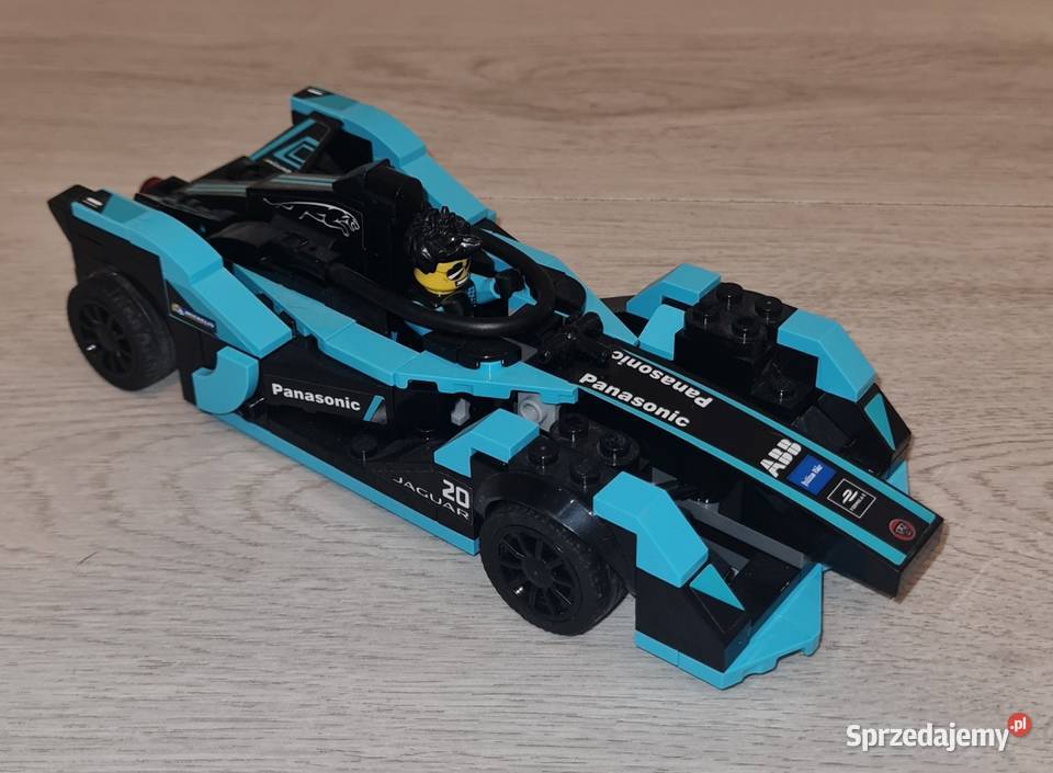 Klocki Lego Jaguar I Pace e Trophy wyścigówka Klocki Łódź sprzedam