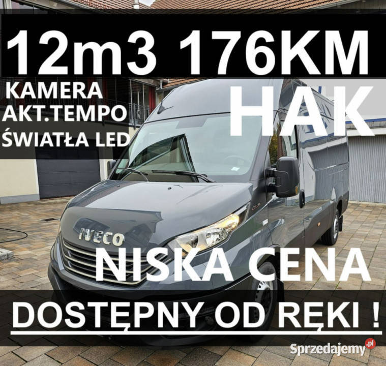 Iveco Daily 35S18A8H V 12m3 L3H2 176 Kamera Szczecinek