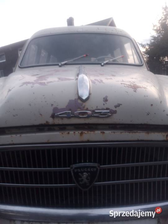 Peugeot 403 DISEL 1960 zamiana Suwałki