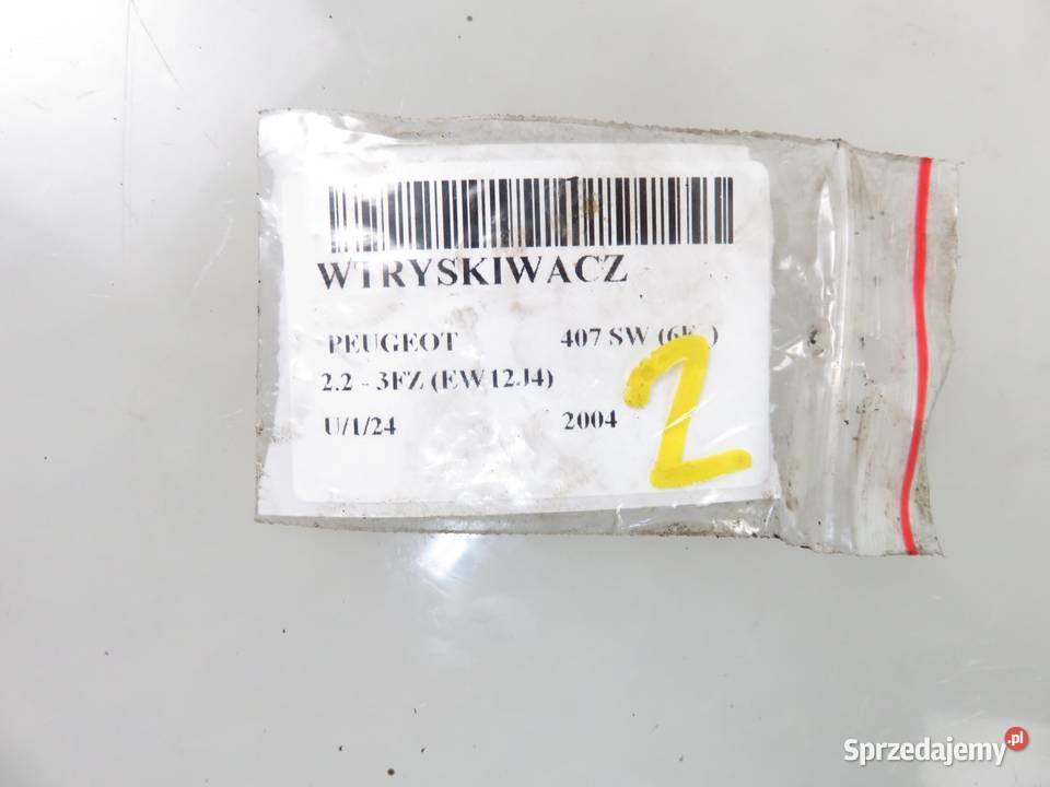 WTRYSKIWACZ PEUGEOT 607 9D 9U 22 01F004A