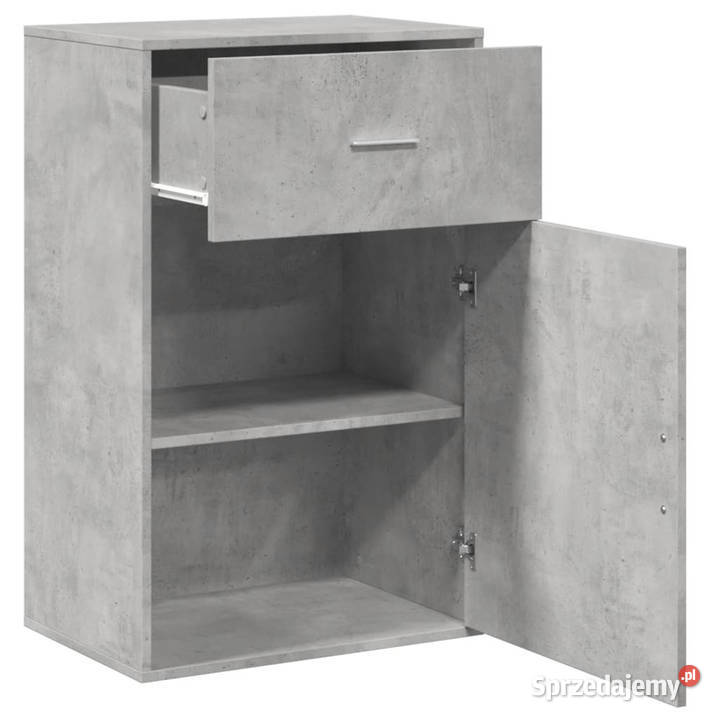 Szafka szarość betonu 565x39x90 materiał Warszawa sprzedam