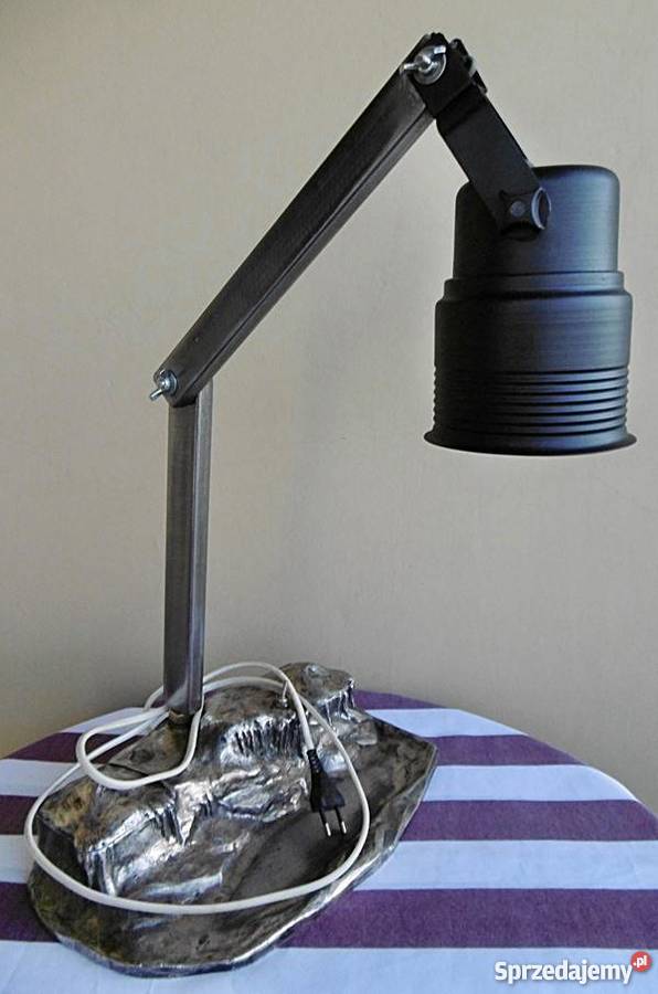 Lampa metalowa oryginalna na biurko E 27 inny kolor Ostrów Wielkopolski