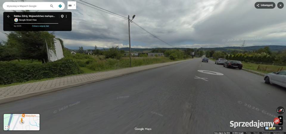Działka usługowa 5000 m do wynajęcia RabkaZdrój 5000m2 Rabka-Zdrój