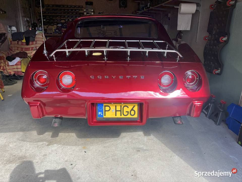 Chevrolet Corvette C3 1975 57l zarejestrowany jako zabytek Przeźmierowo
