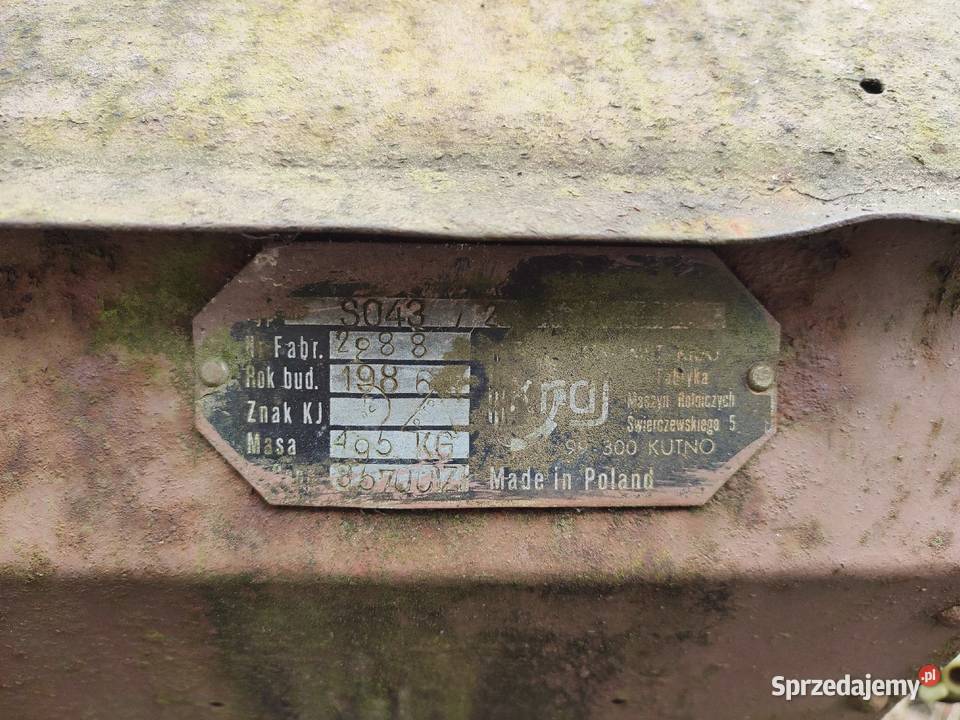 Siewnik Poznianiak 3m nieuszkodzony Rusowo