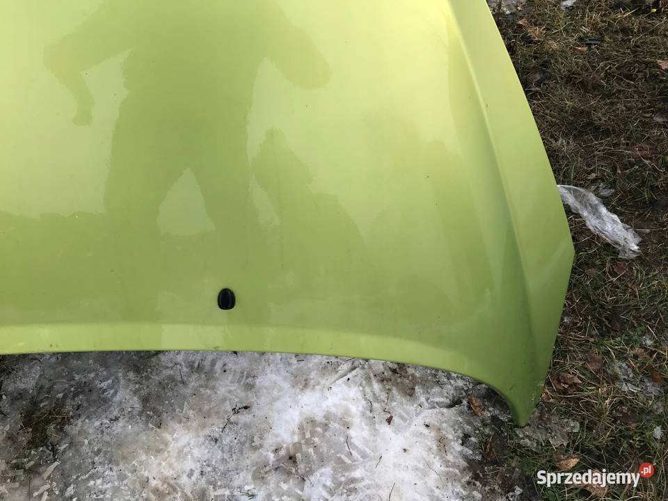 PEUGEOT 207 MASKA POKRYWA ZIELONA KAR sprzedam