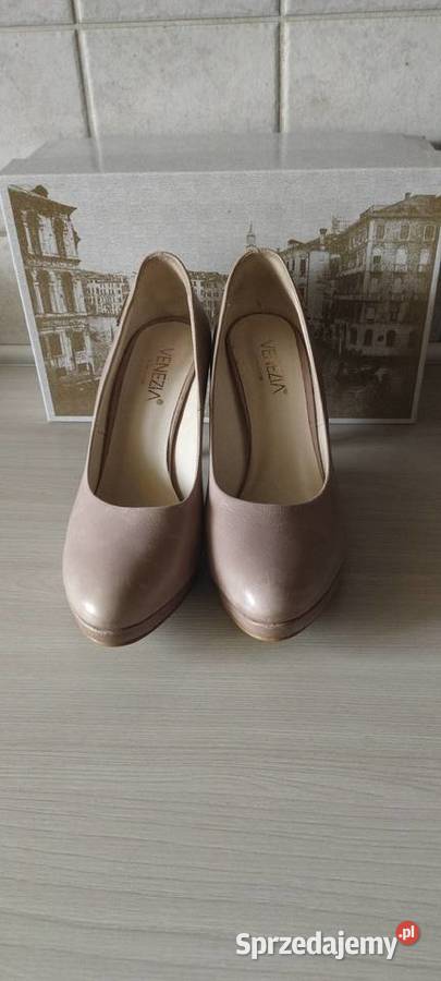 Obuwie Venezia Luch Beżowe Lublin