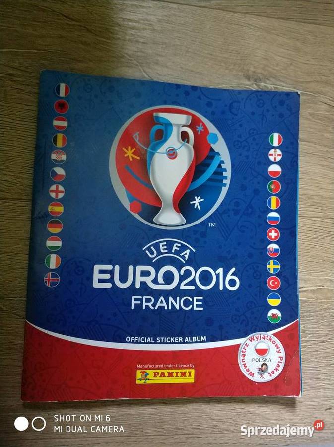 Panini Album Euro 2016 France ISBN 9788891210180