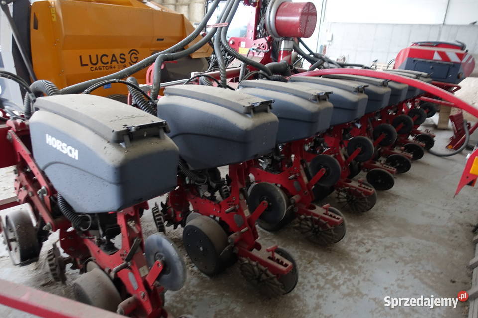 Siewnik kukurydzy Horsch Maestro 8RX i zbiornik nieuszkodzony Sokoły