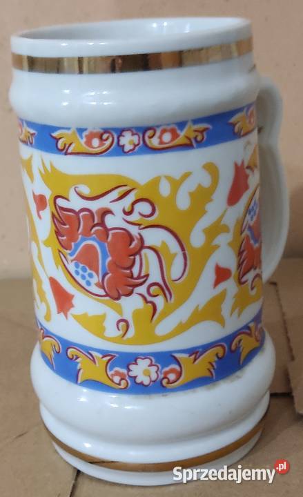 Ceramiczny kufel do piwa Chrzanów