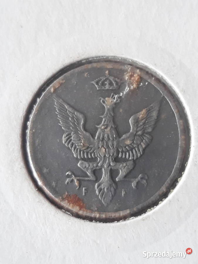 10 Fenigów Królestwo Polskie 1917 r 2 Konin