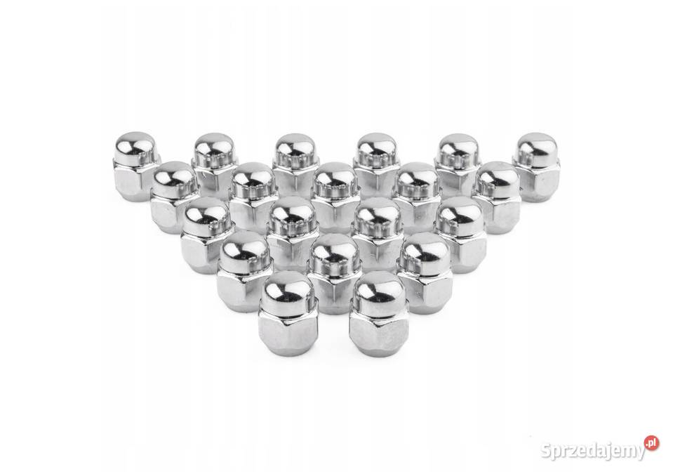 Nakrętki do felg stożek chrom M12x125 26 sztuk Poznań