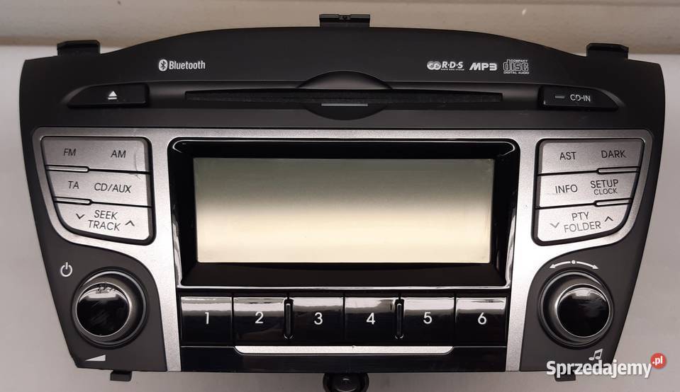 RADIO CD MP3 BLUETOOTH HYUNDAI IX35 1013 Mielęcin sprzedam