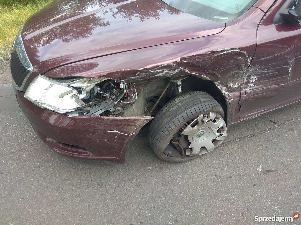 Skoda Octavia II FL 16 MPI LPG Uszkodzona Octavia Gdańsk