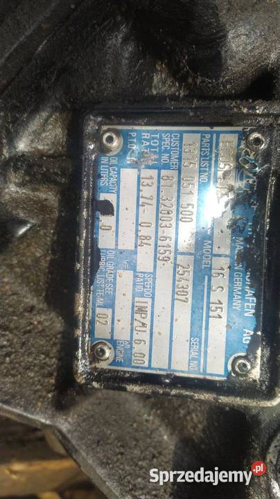 Przednia obudowa skrzyni biegów ZF 16S 151 Rzędowice sprzedam