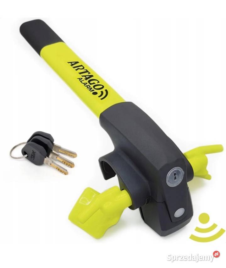 Blokada kierownicy z alarmem ARTAGO śląskie Miedary