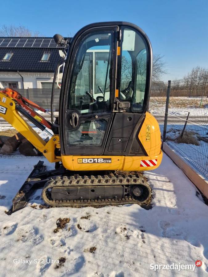 Jcb 8018 2013r bez wkładu sprzedam