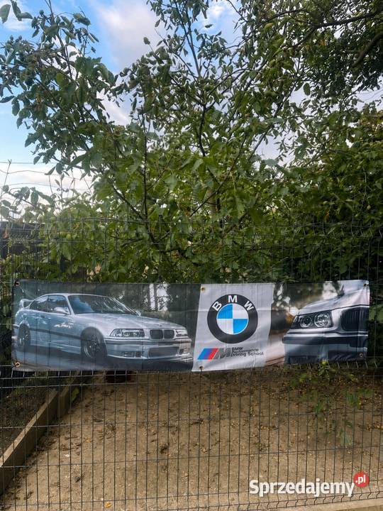 Baner BMW o wymiarach 180x45
