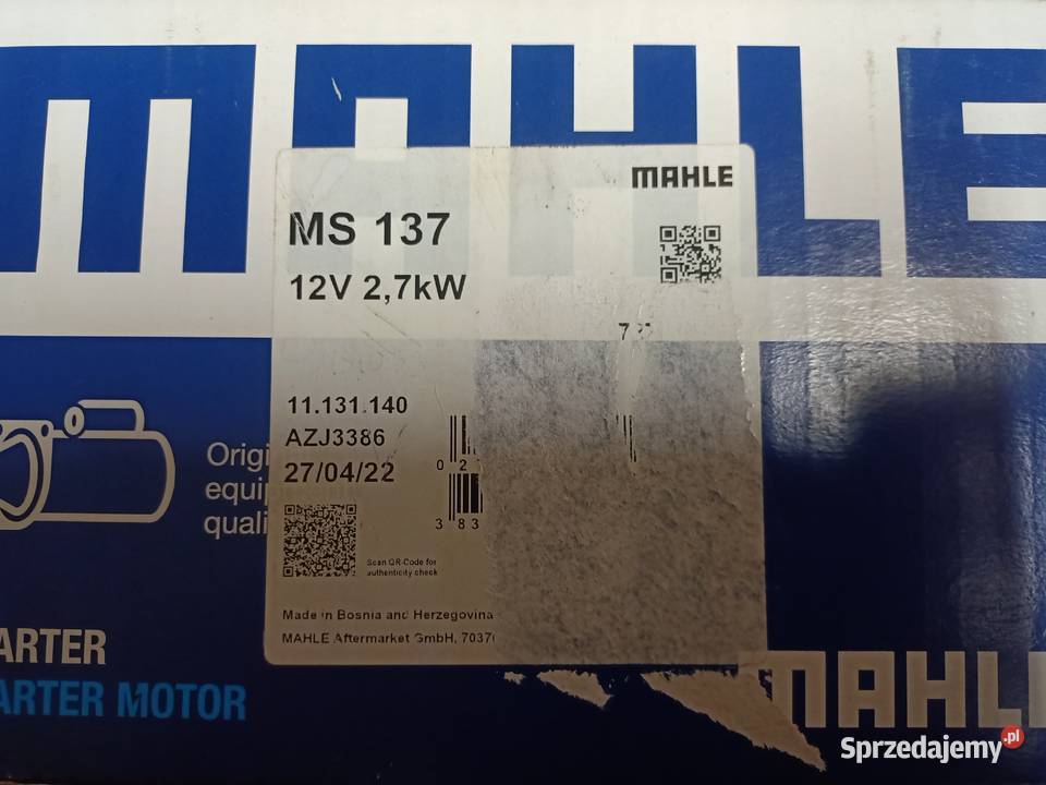 Rozrusznik Iskra 11131140 AZJ3386 Hatz 2M41 4m41 Czechowice-Dziedzice sprzedam