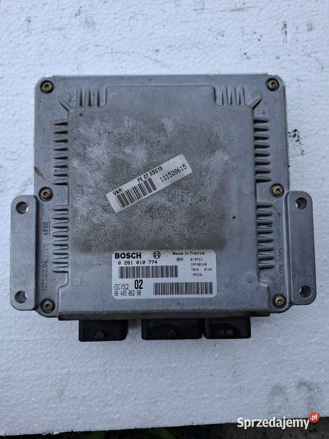 Komputer Sterownik Silnika Citroen C5 20HDI Pozostałe Wisznice