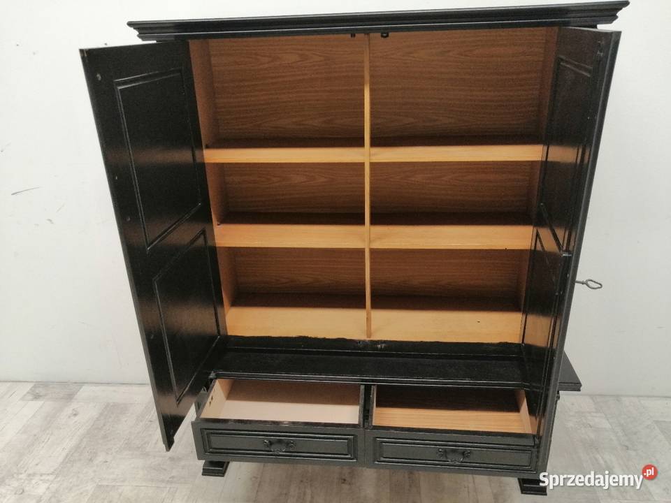 komoda drewniana vintage orientalna łódzkie Radomsko
