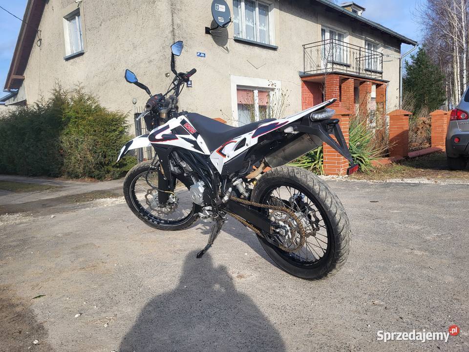 Cross Supermoto Hyosung Xrx 170125 2014r Yamaha Wąbrzeźno