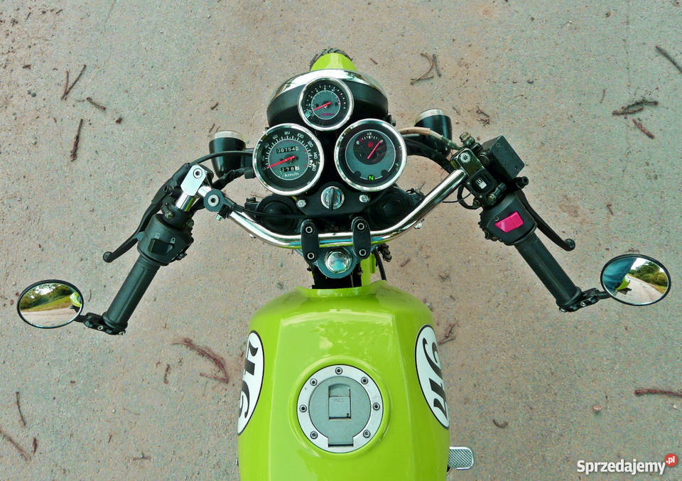 Cafe racer CPI XR 125225 bobber custom silnik Siepraw